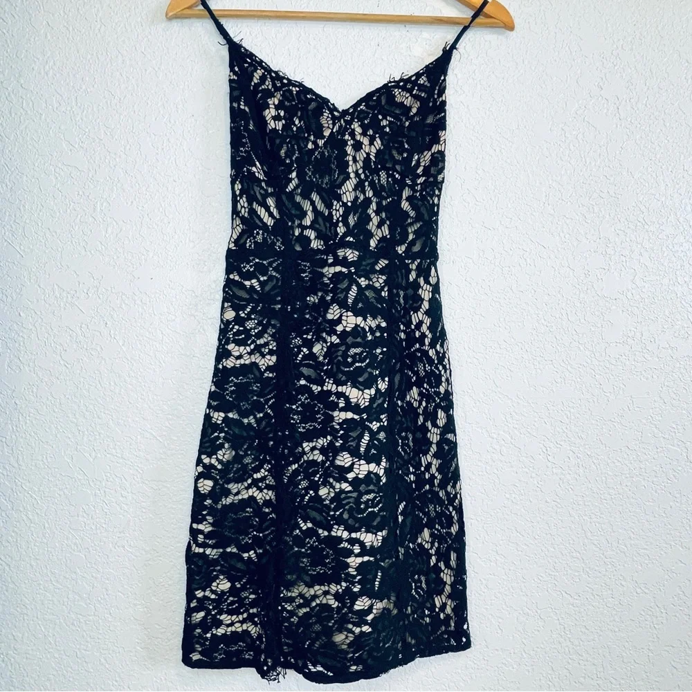Lulu’s | You Have Good Taste Black Lace Bodycon Mini Dress - Picture 4 of 11